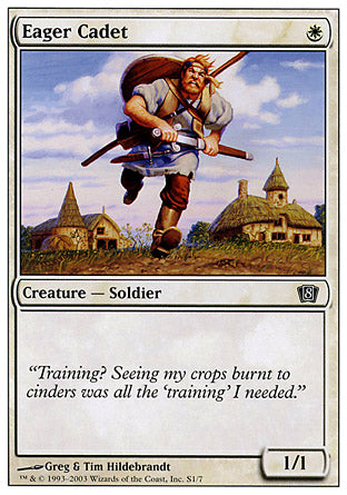 Eager Cadet (8th Edition) Light Play