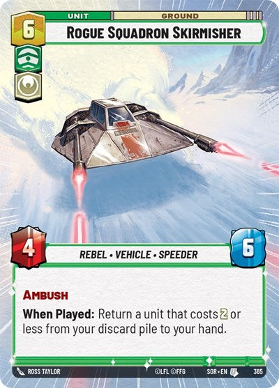 Rogue Squadron Skirmisher (Hyperspace) (Spark of Rebellion) Near Mint