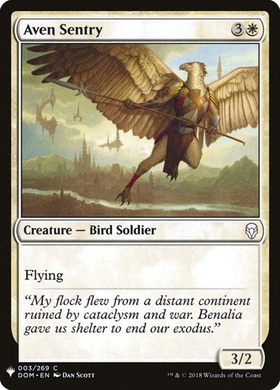 Aven Sentry (Mystery Booster) Near Mint