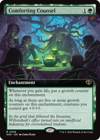 Comforting Counsel (Extended Art) (Secrets of Strixhaven) Near Mint