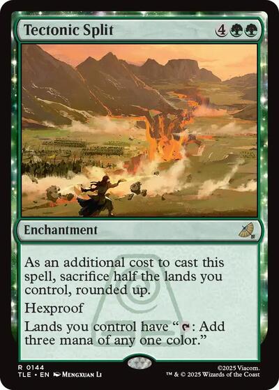 Tectonic Split (Avatar: The Last Airbender: Eternal-Legal) Near Mint Foil