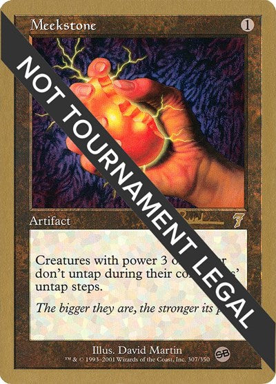 Meekstone - 2001 Antoine Ruel (7ED) (SB) (World Championship Decks) Damaged / Poor