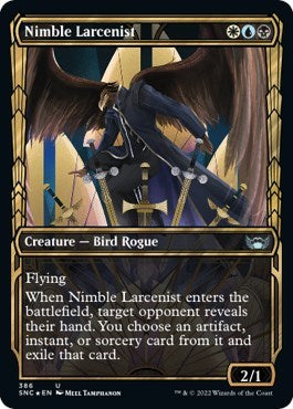 Nimble Larcenist (Gilded Foil) (Streets of New Capenna) Near Mint Foil