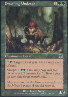 Snarling Undorak (Onslaught) Medium Play
