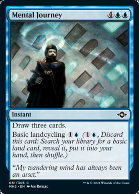 Mental Journey (Modern Horizons 2) Medium Play Foil