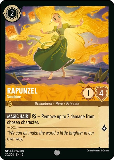 Rapunzel - Sunshine (Rise of the Floodborn) Near Mint