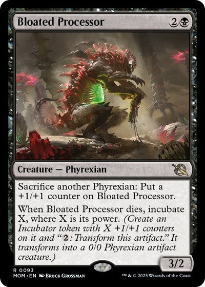Bloated Processor (March of the Machine) Medium Play Foil