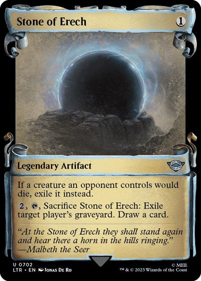 Stone of Erech (Showcase Scrolls) (Universes Beyond: The Lord of the Rings: Tales of Middle-earth) Near Mint Foil