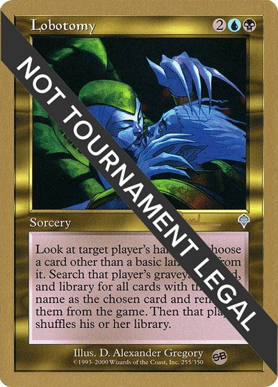 Lobotomy - 2001 Antoine Ruel (INV) (SB) (World Championship Decks) Light Play