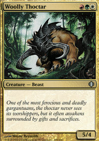 Woolly Thoctar (Shards of Alara) Light Play Foil