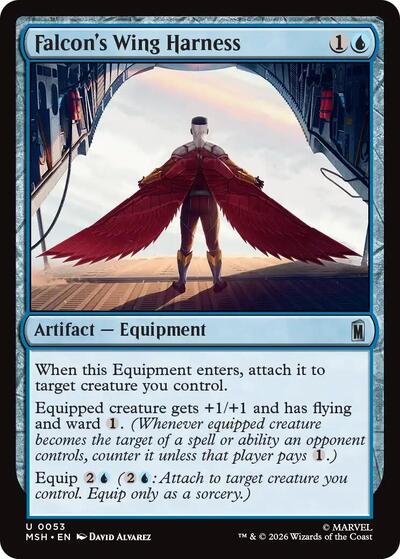 Falcon's Wing Harness (Marvel Super Heroes) Light Play Foil