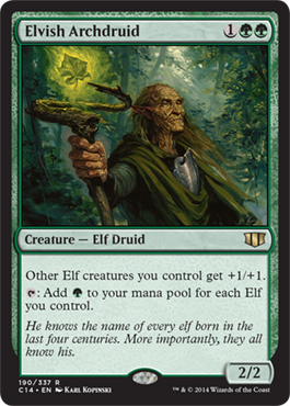 Elvish Archdruid (Commander 2014 Edition) Heavy Play