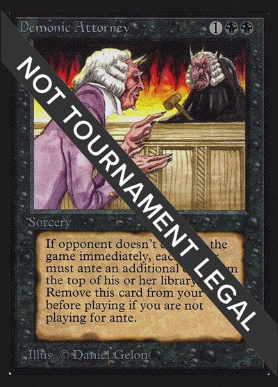 Demonic Attorney (CE) (Collector's Edition) Heavy Play