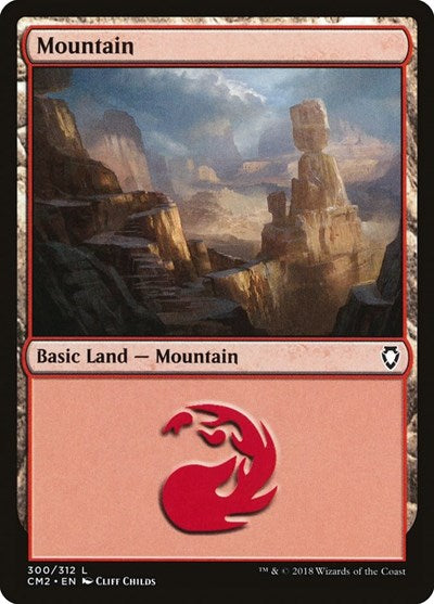 Mountain (300) (Commander Anthology Volume II) Near Mint