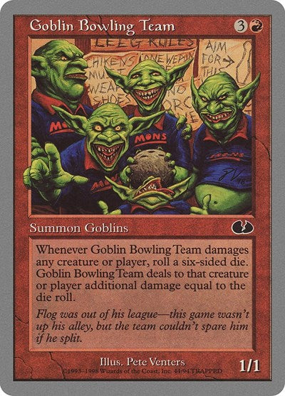 Goblin Bowling Team (Unglued) Medium Play