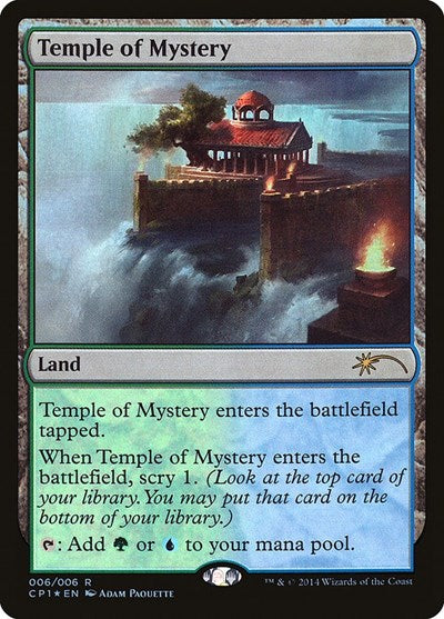 Temple of Mystery (Promos: Unique and Miscellaneous) Medium Play Foil