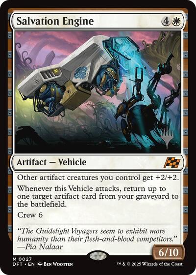 Salvation Engine (Promo Pack: Aetherdrift) Light Play Foil