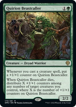 Quirion Beastcaller (Dominaria United) Light Play Foil
