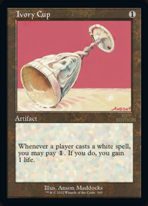 Ivory Cup (Retro Frame) (30th Anniversary Edition) Near Mint