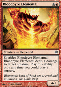 Bloodpyre Elemental (Shards of Alara) Medium Play