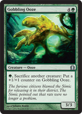Gobbling Ooze (Return to Ravnica) Medium Play Foil
