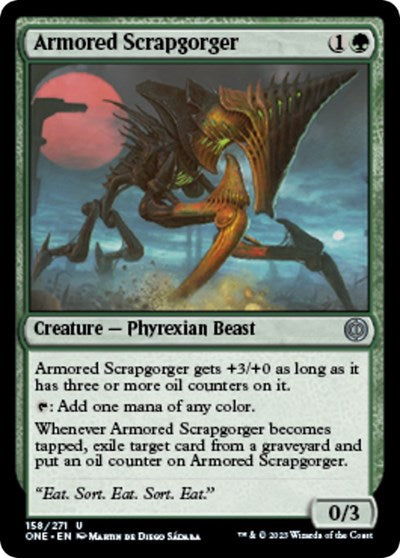 Armored Scrapgorger (Phyrexia: All Will Be One) Near Mint Foil
