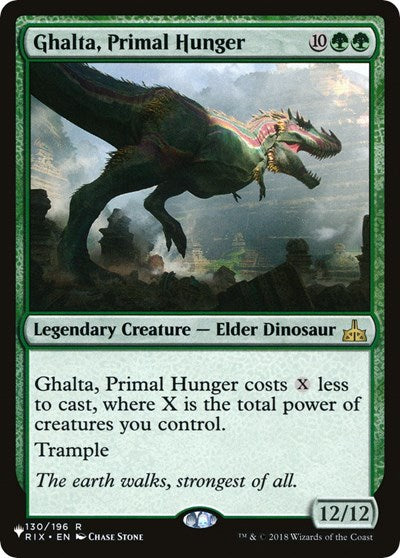 Ghalta, Primal Hunger (The List) Light Play