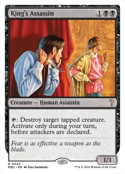 King s Assassin  White Border|14|0|0.00