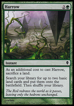 Harrow (Zendikar) Light Play