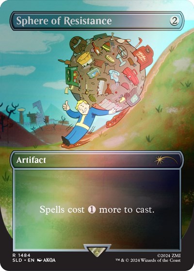 Sphere of Resistance (Rainbow Foil) (Secret Lair) Light Play Foil