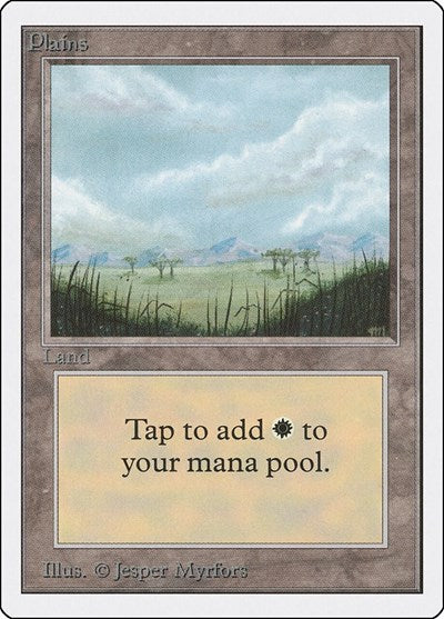 Plains B (Unlimited) Heavy Play