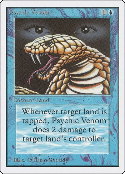 Psychic Venom (Unlimited) Heavy Play