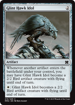 Glint Hawk Idol (Modern Masters 2015) Light Play Foil