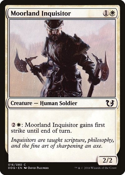 Moorland Inquisitor (Duel Decks: Blessed vs Cursed) Light Play