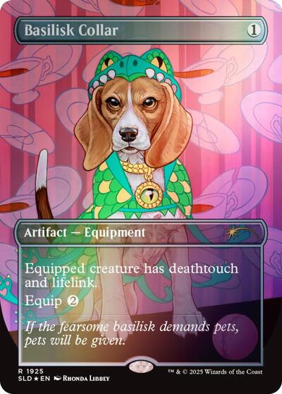 Basilisk Collar (1925) (Rainbow Foil) (Secret Lair) Near Mint Foil