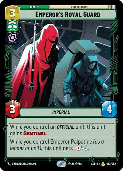 Emperor's Royal Guard (Spark of Rebellion) Near Mint