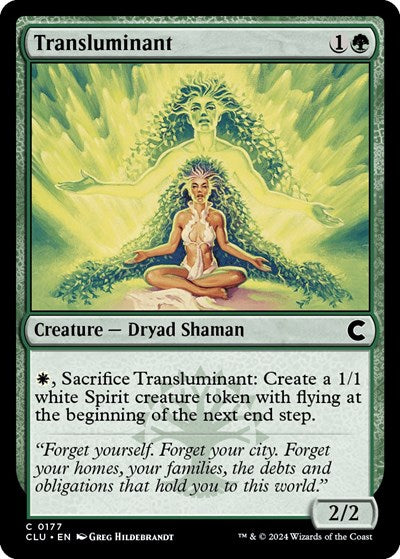 Transluminant (Ravnica: Clue Edition) Near Mint