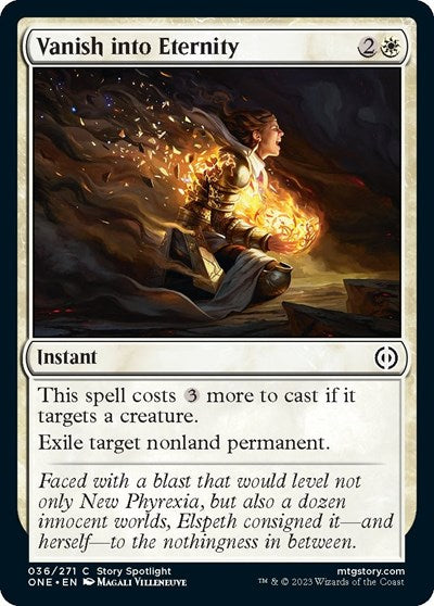 Vanish into Eternity (Phyrexia: All Will Be One) Light Play