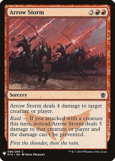 Arrow Storm (Mystery Booster) Near Mint