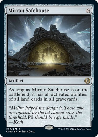 Mirran Safehouse (Phyrexia: All Will Be One) Near Mint Foil