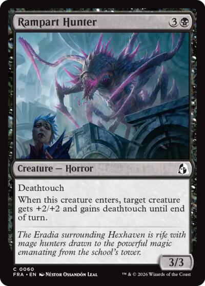 Rampart Hunter (Reality Fracture) Near Mint Foil