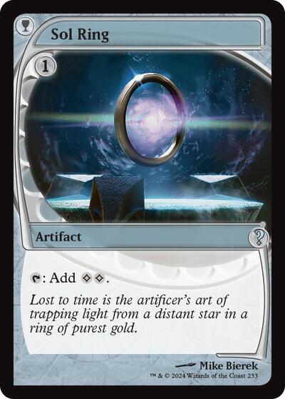 Sol Ring (Future Sight) (Mystery Booster 2) Light Play Foil