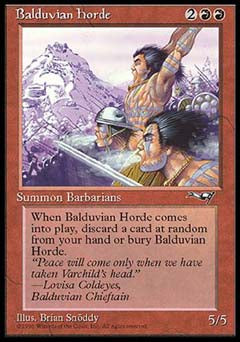 Balduvian Horde (Alliances) Medium Play