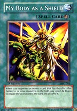 My Body as a Shield (Magician's Force) Heavy Play 1st Edition
