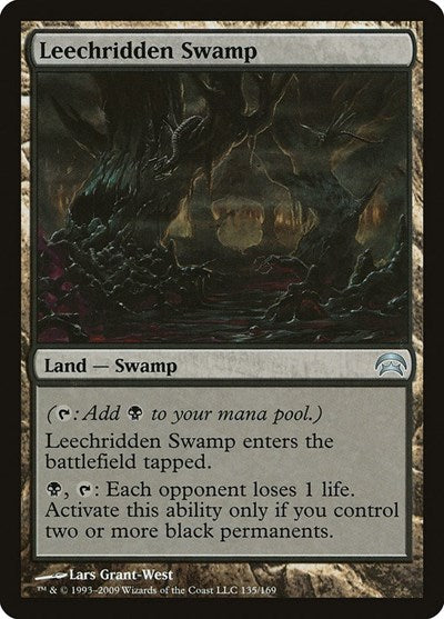 Leechridden Swamp (Planechase) Medium Play