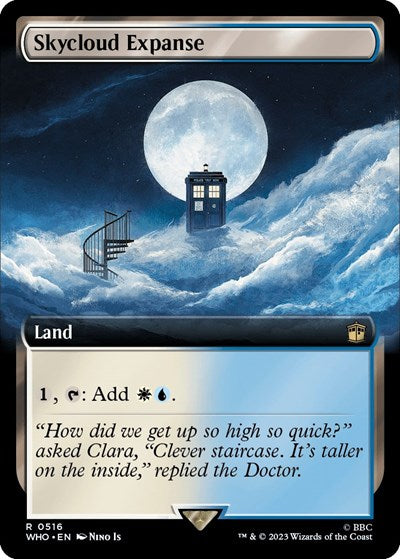 Skycloud Expanse (Extended Art) (Universes Beyond: Doctor Who) Near Mint