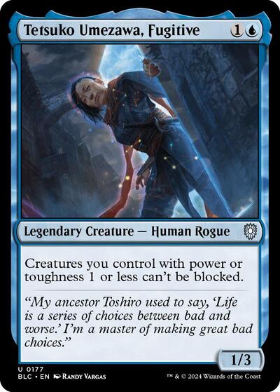 Tetsuko Umezawa, Fugitive (Commander: Bloomburrow) Light Play