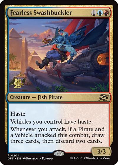 Fearless Swashbuckler (Promos: Prerelease Cards) Near Mint Foil