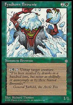 Fyndhorn Brownie (Ice Age) Near Mint