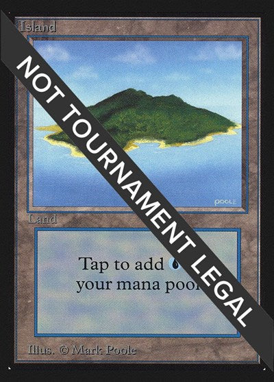 Island (B) (IE) (International Edition) Near Mint